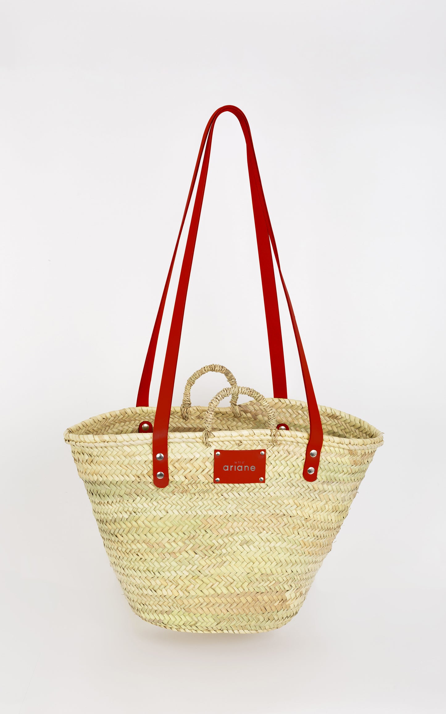 Panier THESEE - Taille XL - Anses larges Rouges