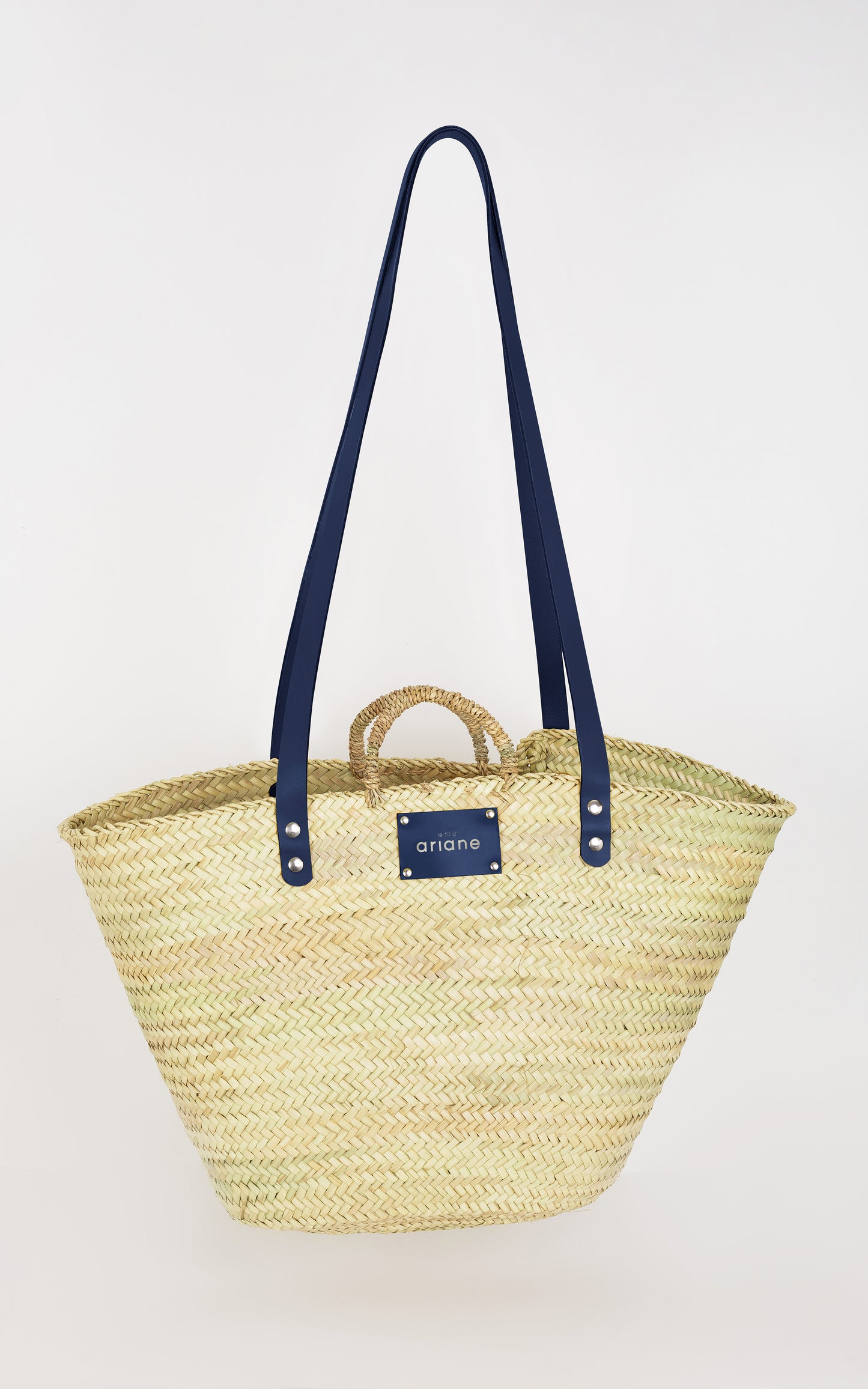 Panier THESEE - Taille XL - Anses Larges - Bleu Jean