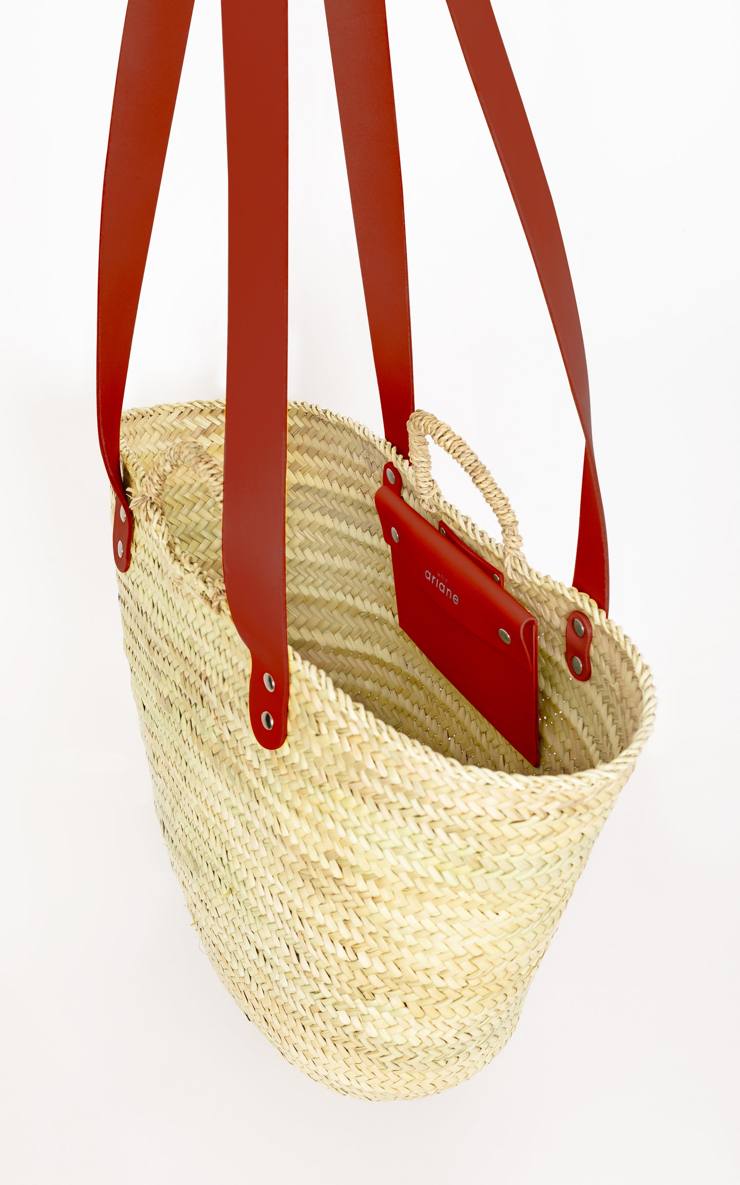 Le 48h Basket - Size XL - Large Red Handles