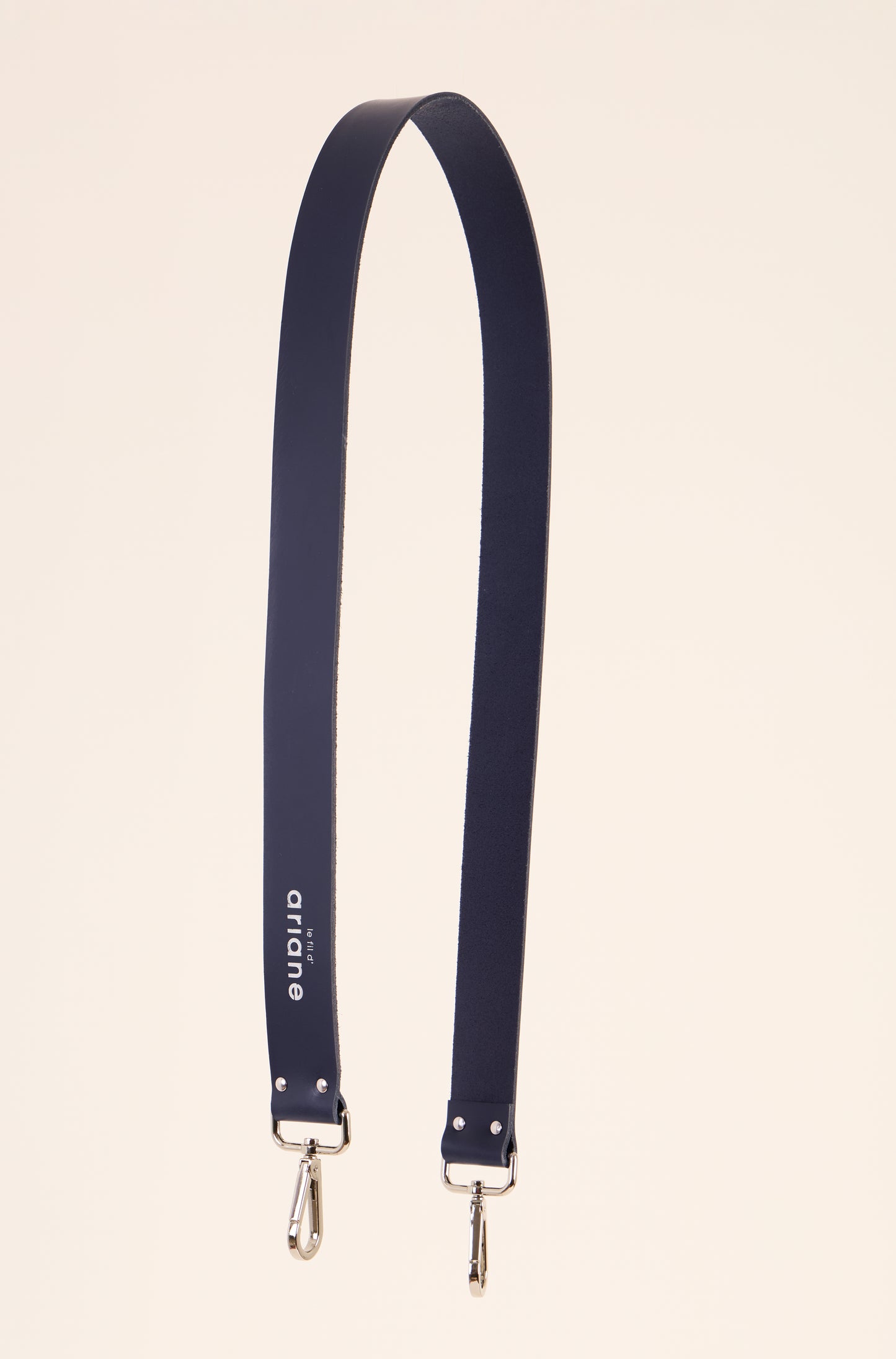 Panier Le shopping - Taille L - Anses larges bleu marine