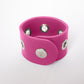 Bracelet THESEE - Taille S/M - Large Rose - Oeillets