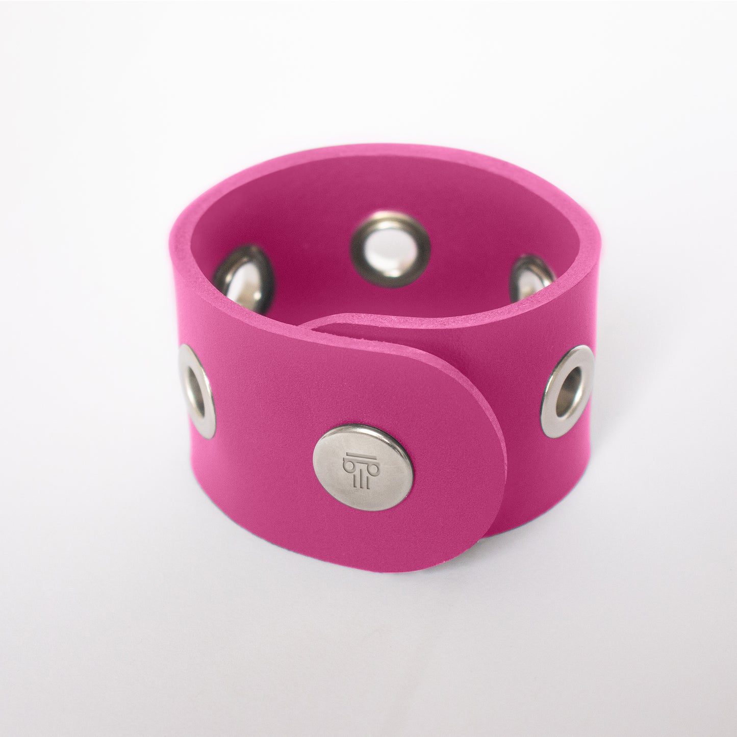 Bracelet THESEE - Taille S/M - Large Rose - Oeillets
