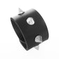 Bracelet THESEE - Taille S/M - Large Noir - Rock Chic