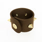 Bracelet THESEE - Taille S/M - Large Kaki - Rock Chic