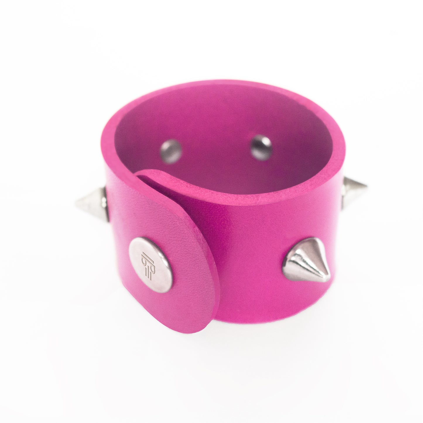 Bracelet THESEE - Taille S/M - Large Rose - Rock Chic