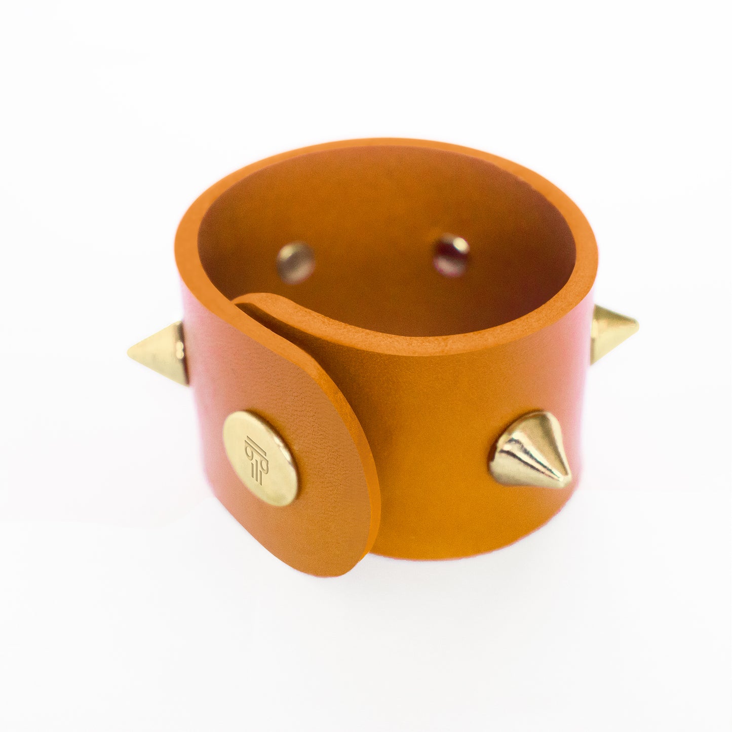 Bracelet THESEE - Taille S/M - Large Safran - Rock Chic