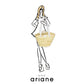 THESEE Basket - Size XL - Large Handles - White