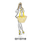 THESEE Basket - Size XL - Large Handles - Yellow