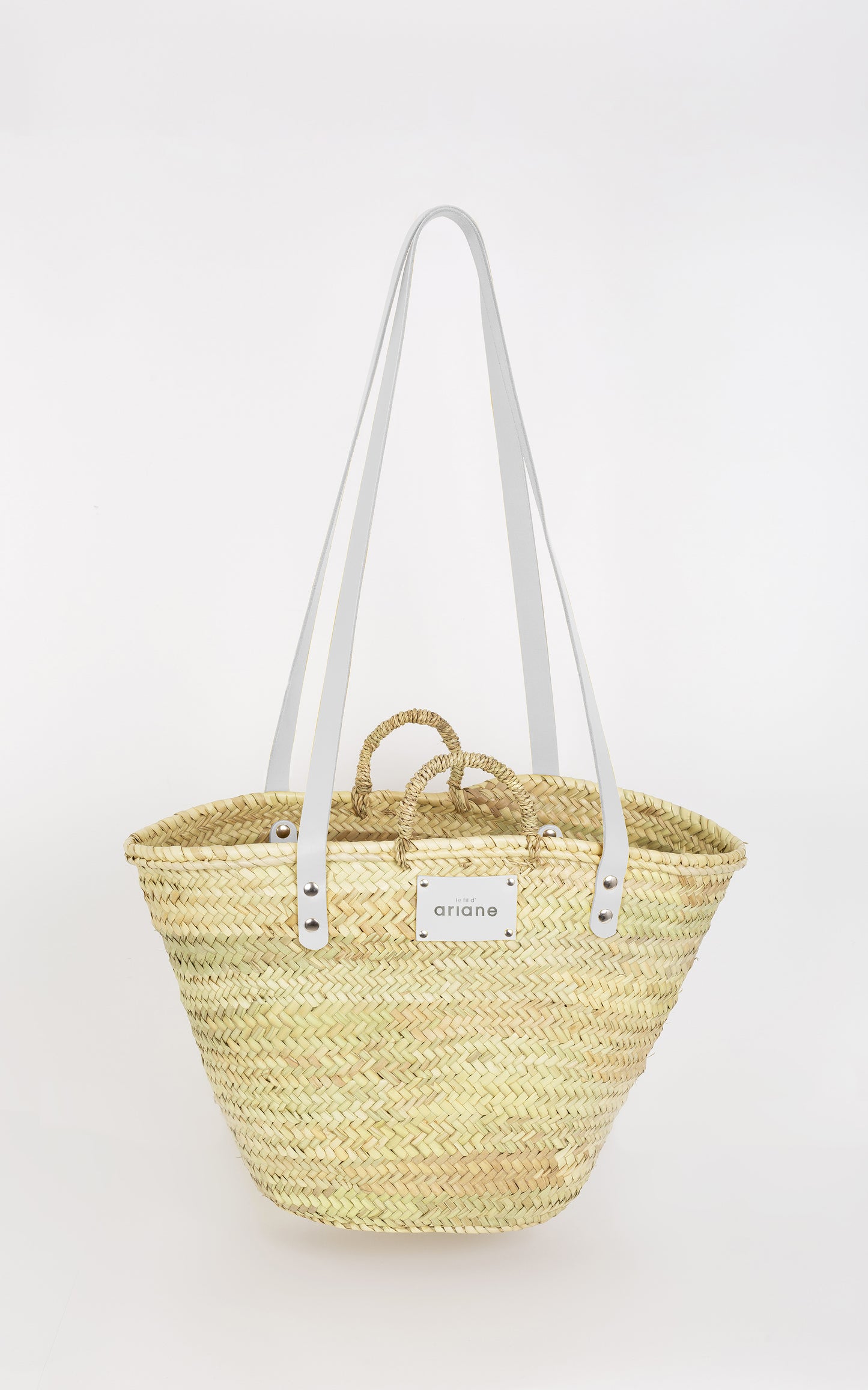 Panier THESEE - Taille L - Anses larges blanches