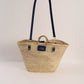 Panier Le shopping - Taille L - Anses larges bleu marine