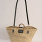 Panier Le shopping - Taille L - Anses larges Grises