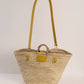 Shopping Basket - Size L - Large yellow handles