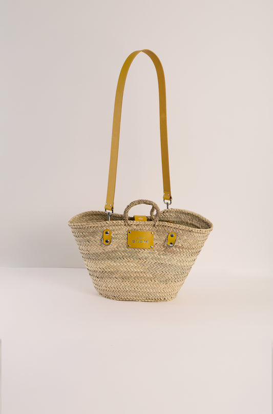 Le Citadin Basket - Size M - Large yellow handles