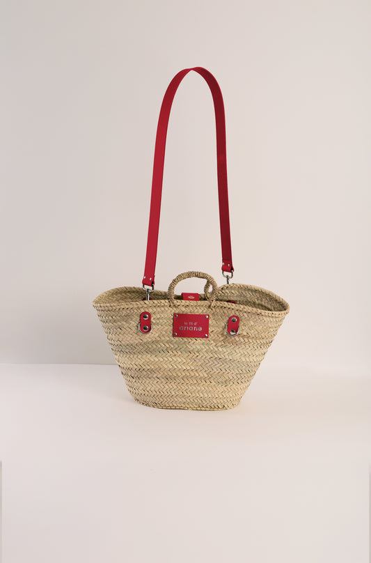 Le Citadin Basket - Size M - Large red handles