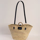 Shopping Basket - Size L - Wide Black Handles
