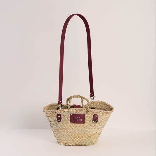 Cesta Le quotidien - Talla S - Asas anchas ciruela