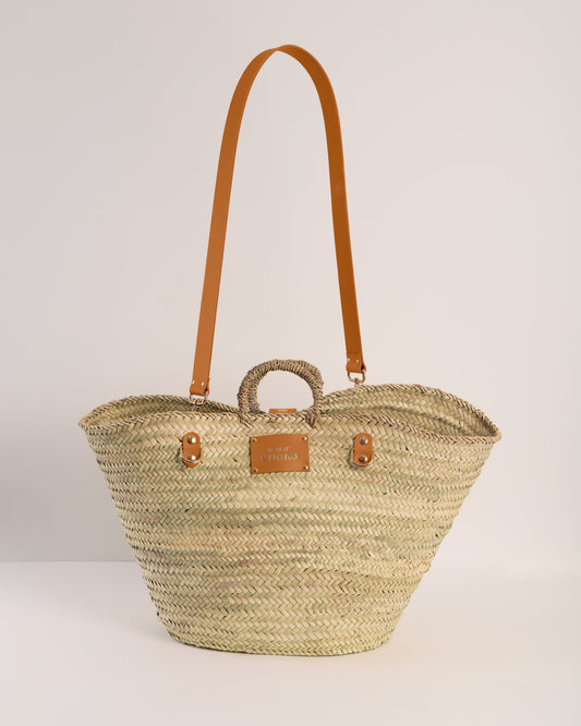 Panier Le 48h - Taille XL - Anses larges Safran