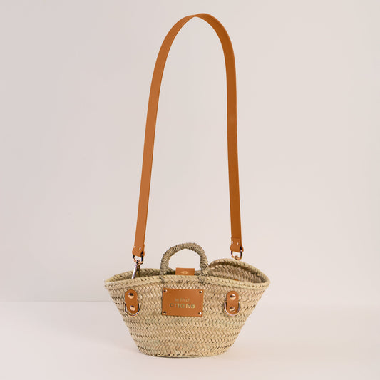 Cesta Le mini - Talla XS - Asas anchas azafrán