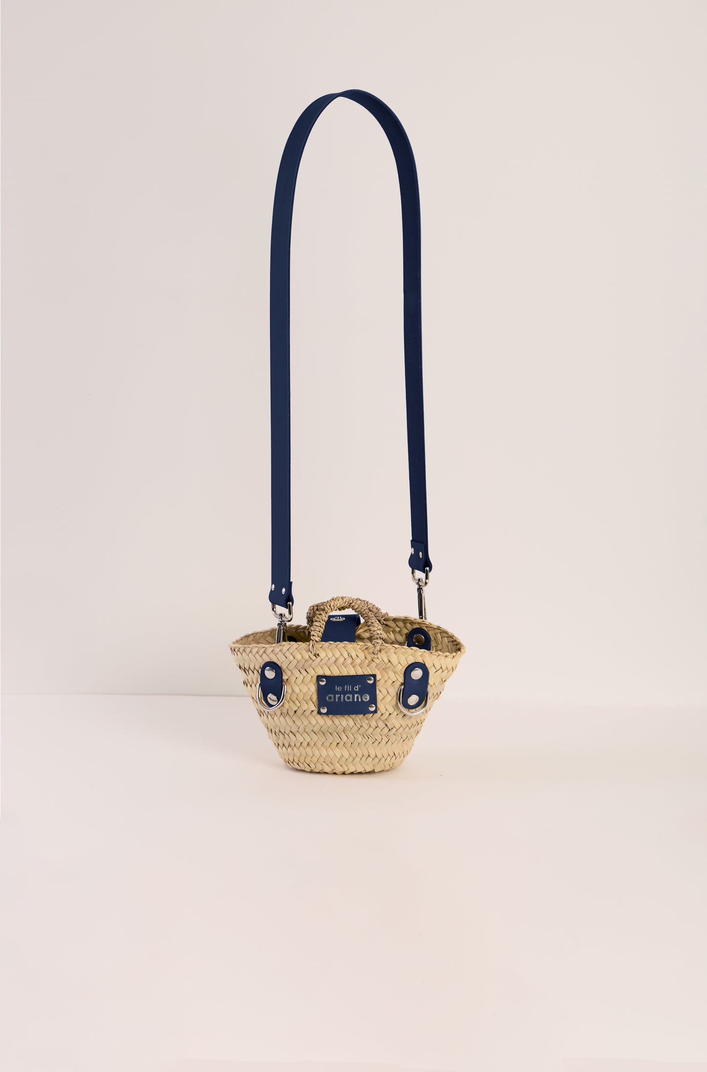 Panier Le riquiqui - Taille XXS - Anses larges bleu marine