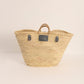 Panier Le shopping - Taille L - Anses larges Grises