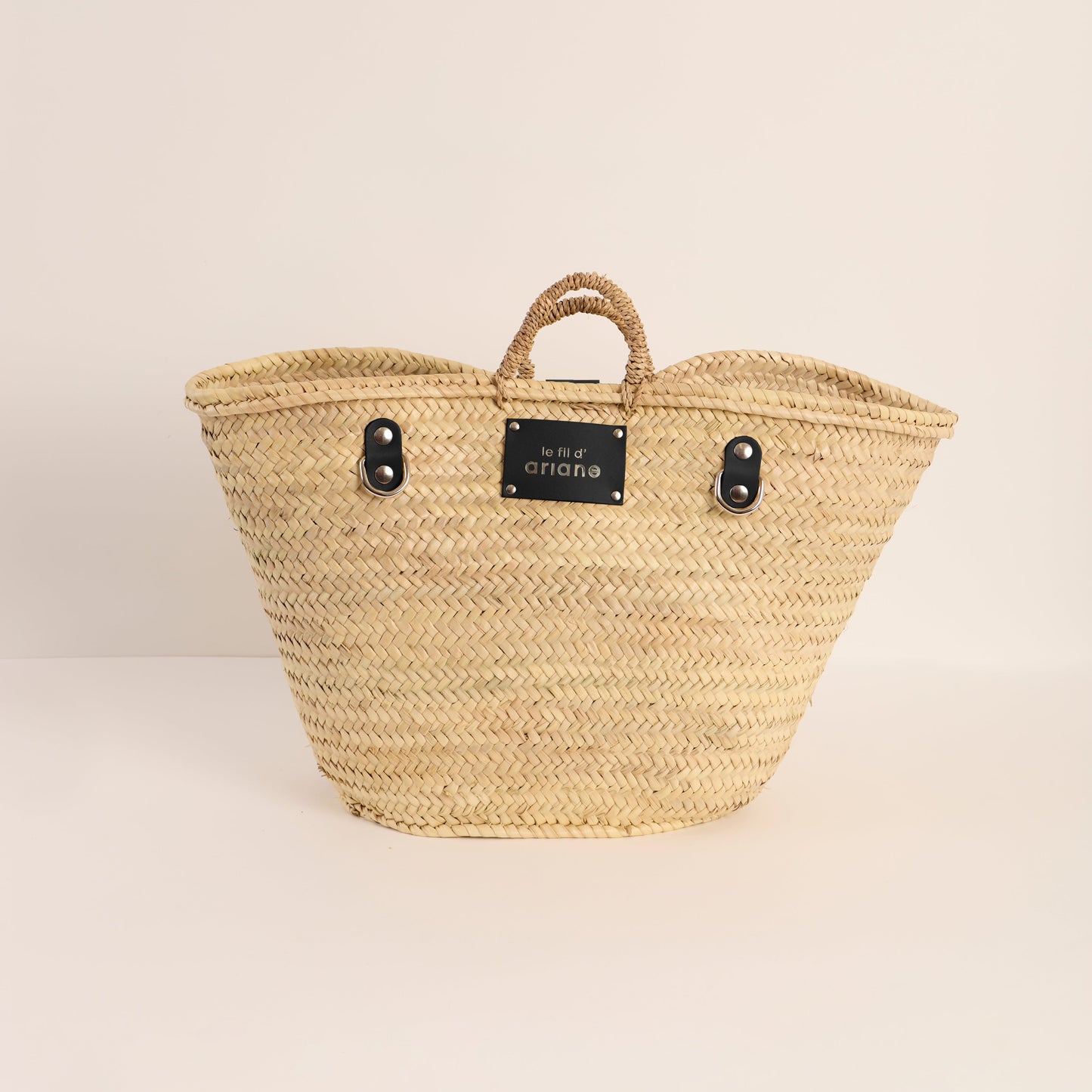 Shopping Basket - Size L - Wide Black Handles