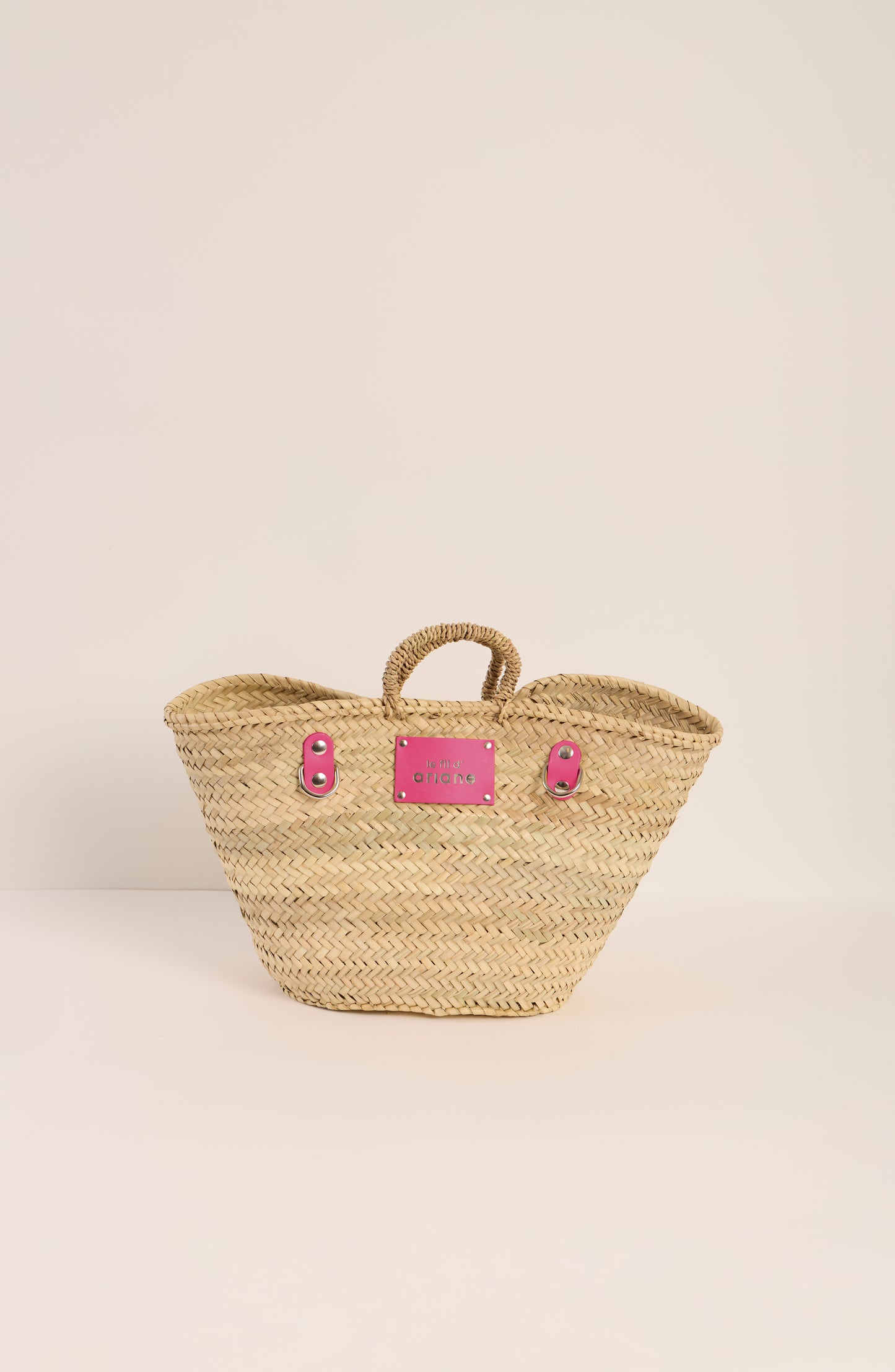 Le Citadin Basket - Size M - Wide white handles