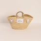 Cesta La mini - Talla XS - Asas anchas blancas