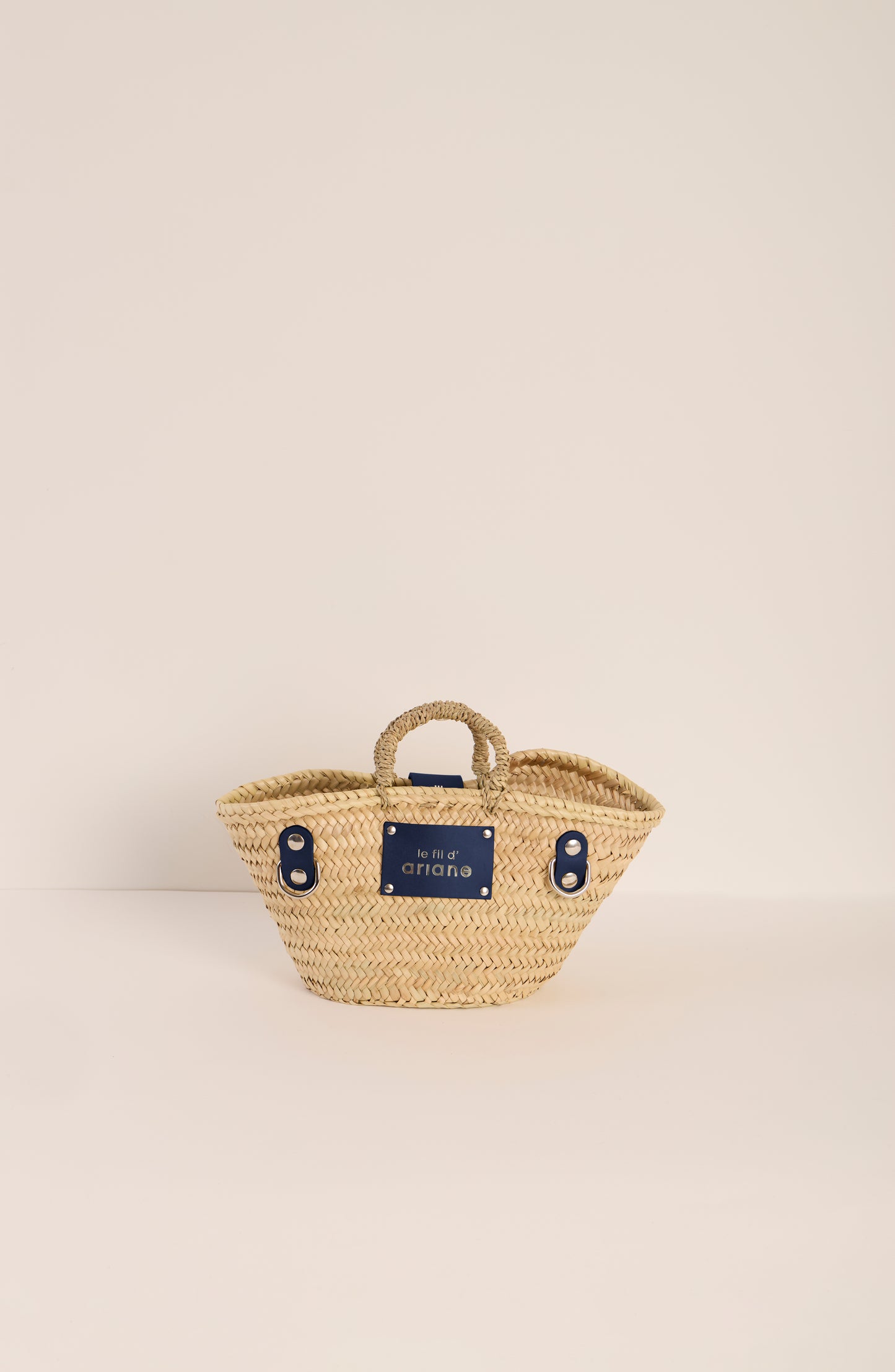 Panier Le mini - Taille XS - Anses larges bleu marine