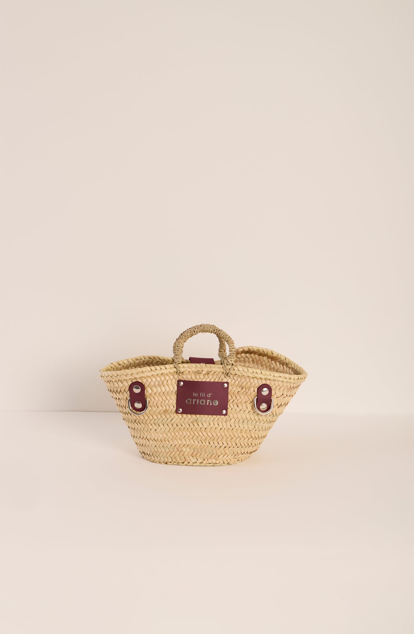 Cesta El mini - Talla XS - Asas anchas Ciruela