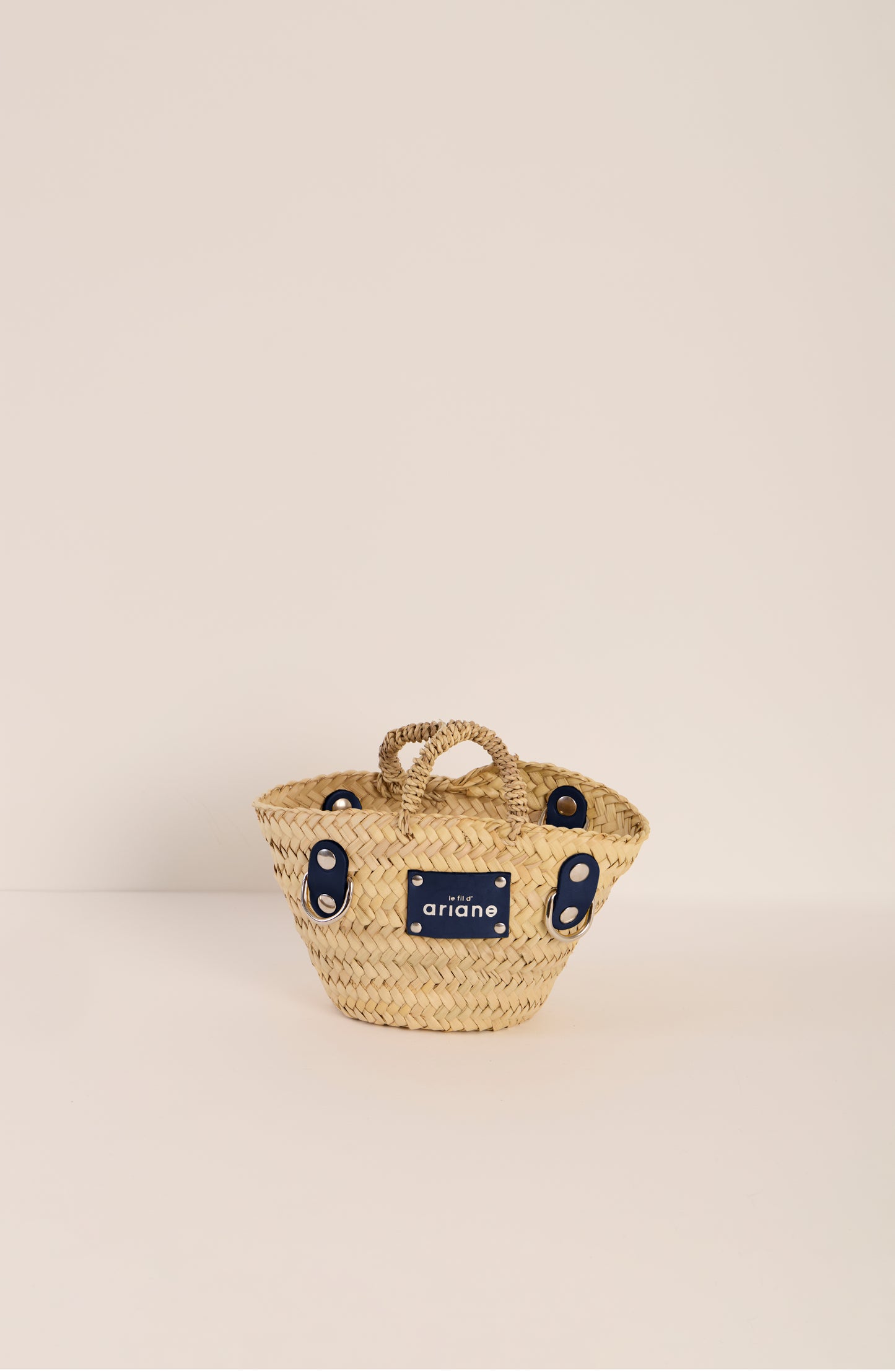 Panier Le riquiqui - Taille XXS - Anses larges bleu marine