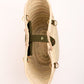 Shopping Basket - Size L - Wide khaki handles