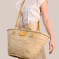 Shopping Basket - Size L - Large yellow handles