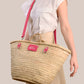 Shopping bag - Size L - Pink Handles