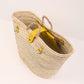 Shopping Basket - Size L - Large yellow handles