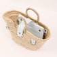 Cesta La mini - Talla XS - Asas anchas blancas