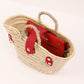 Cesta Le mini - Talla XS - Asas anchas rojas