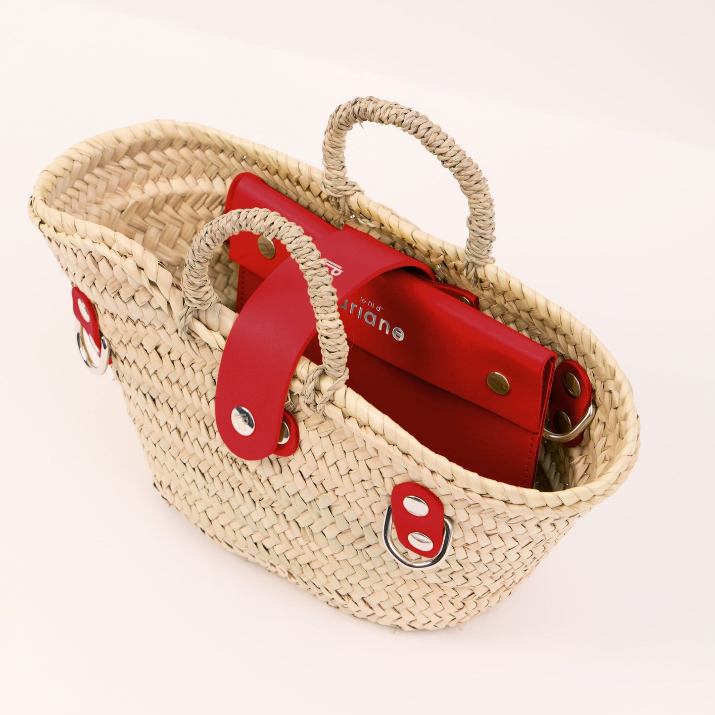 Cesta Le mini - Talla XS - Asas anchas rojas