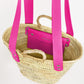 Cesta ESTAS - Talla S - Asas grandes rosa