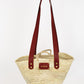 Panier THESEE - Taille M - Anses larges bordeaux