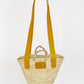 Panier THESEE - Taille S - Anses larges safran