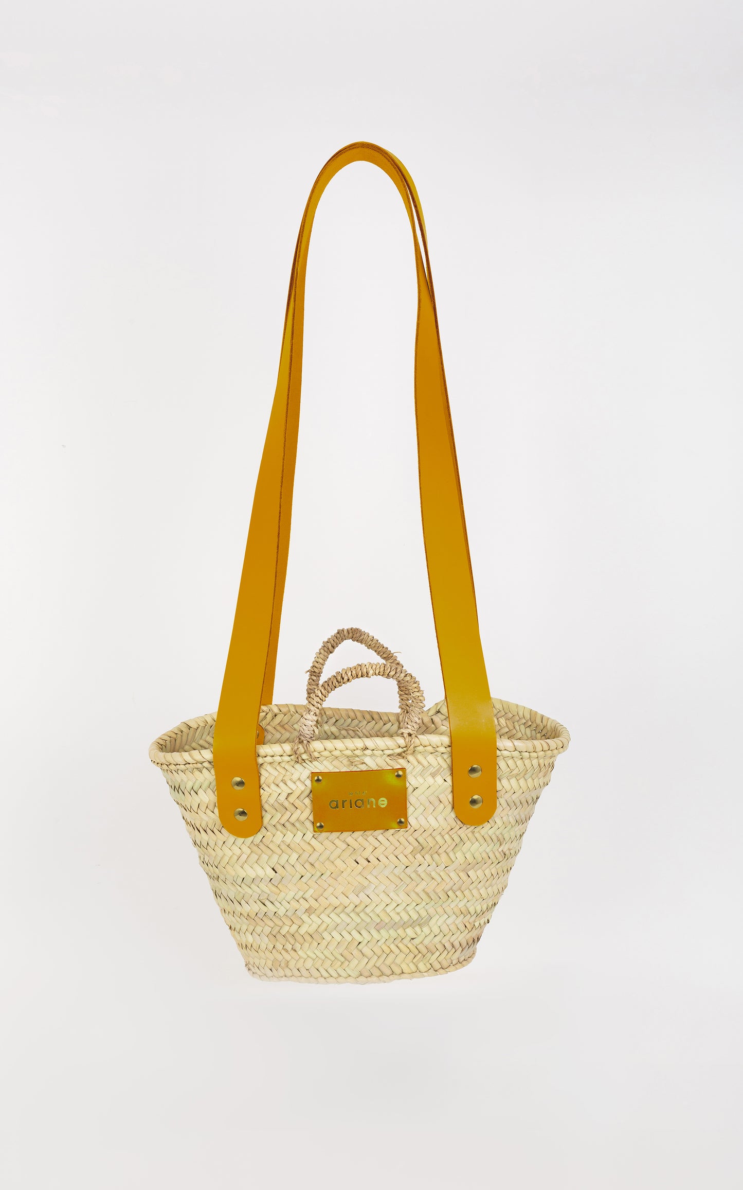 Panier THESEE - Taille S - Anses larges safran