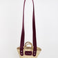 Cesta ESTAS - Talla XS - Asas anchas color ciruela