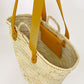 THESEE basket - Size L - Wide Saffron handles