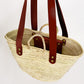 Panier THESEE - Taille M - Anses larges bordeaux