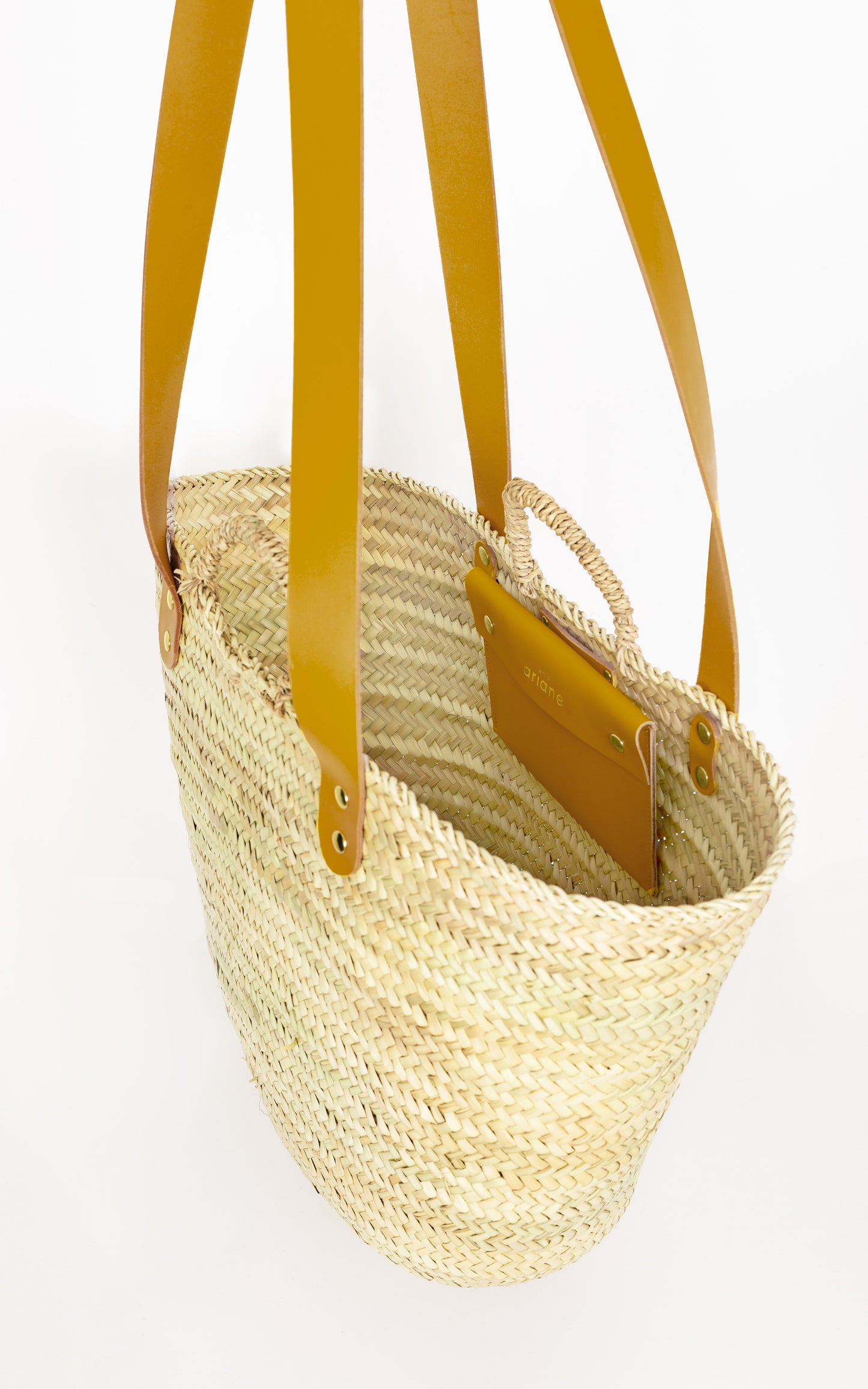 Panier THESEE - Taille XL - Anses larges Safran