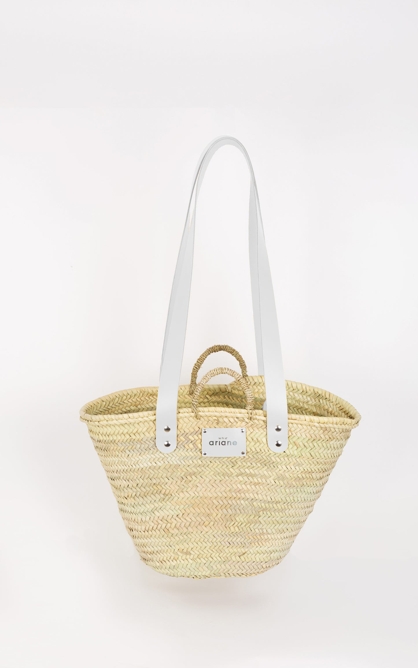 Cesta ESTOS - Talla L - Asas anchas blancas