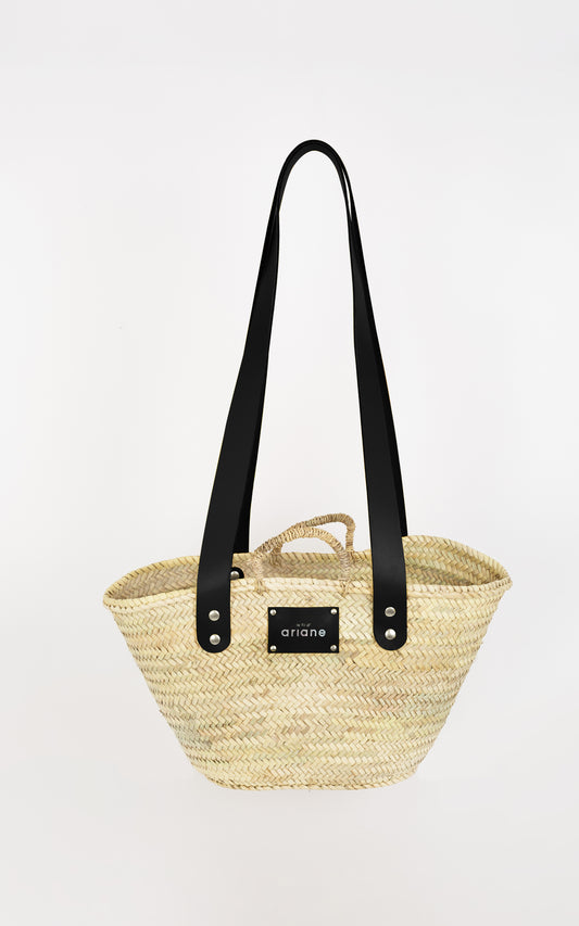 Cesta ESTOS - Talla M - Asas anchas negras