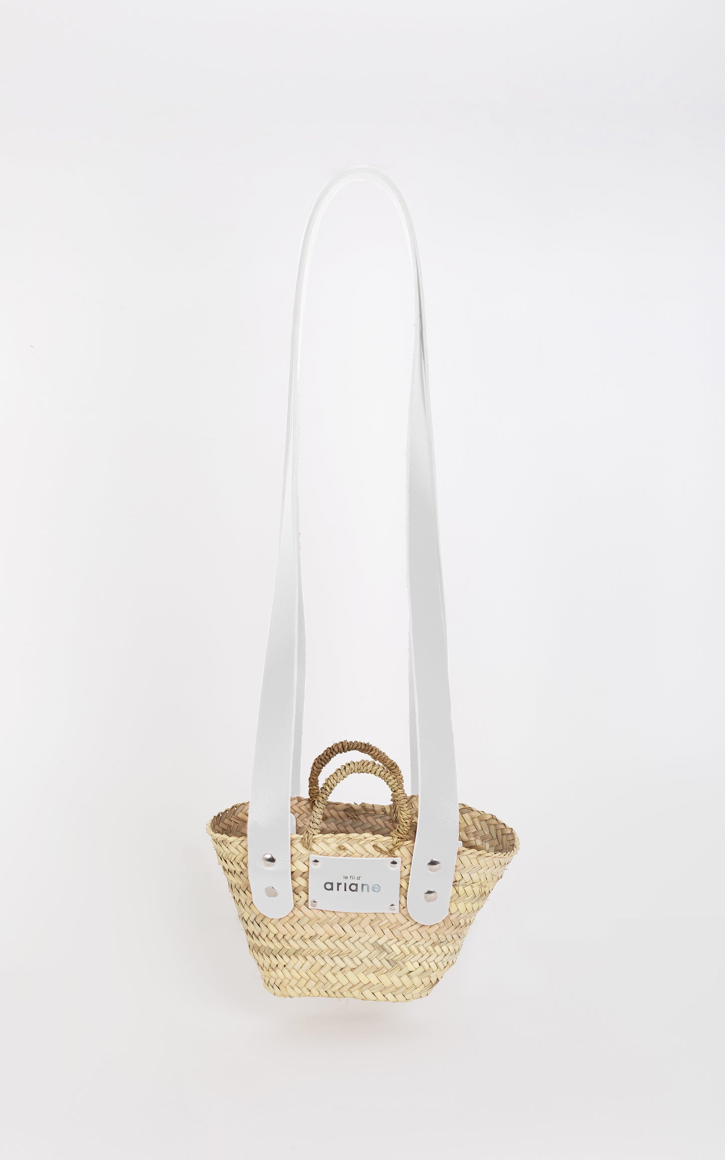 Cesta ESTAS - Talla XS - Asas anchas blancas