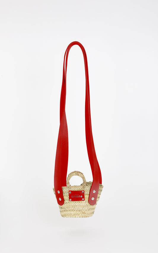 Cesta ESTAS - Talla XXS - Asas anchas rojas