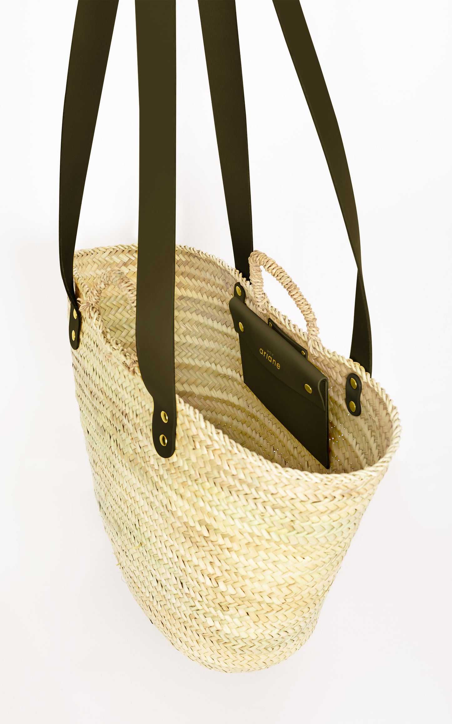 Cesta ESTAS - Talla XL - Asas anchas Caqui
